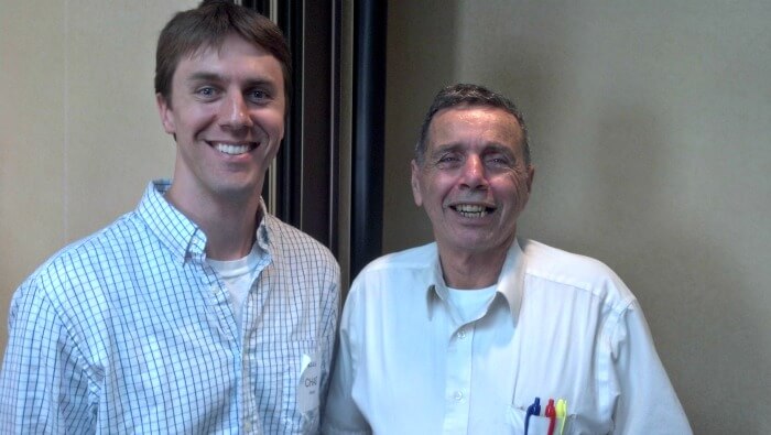 Pete Fortunato and Chad Carson at seminar