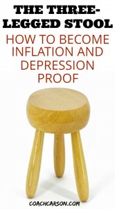 the three-legged stool - how to become inflation and depression proof