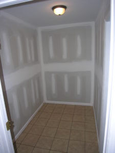 rental house appreciation - remodel - walk-in closet