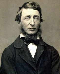 simplicity - Henry David Thoreau portrait
