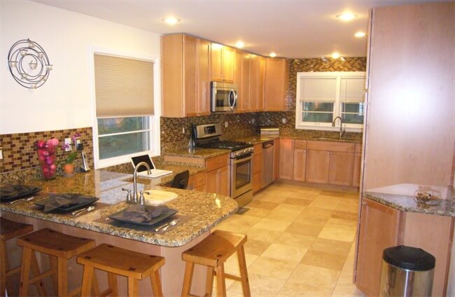 Live-in Flip House - remodeled kitchen