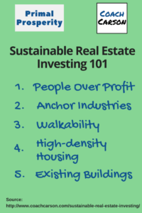 sustainable real estate investing 101