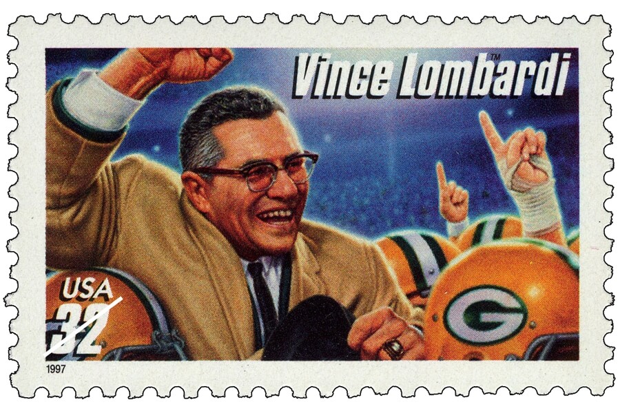 Coach Vince Lonbardi - simple execution wins championships