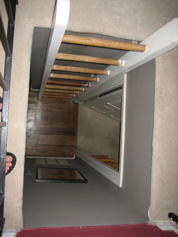 From Accidental Landlord to Positive Cashflow - Ladder to loft space - above