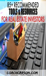 Tools & Resources For Real Estate Investors