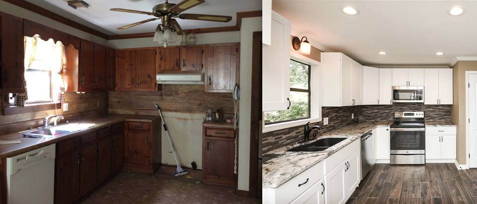 before and after pictures of fix-and-flip deal