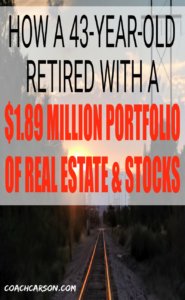 How a 43-Year-Old Retired With $1.89 Million Portfolio of Real Estate & Stocks