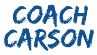 blue logo coach carson