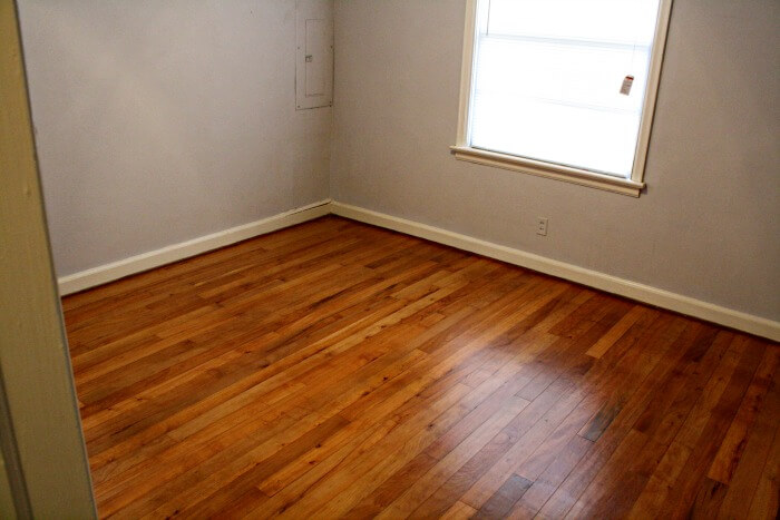 gleaming hardwoods in my over improved rental - Real Estate Investing While Overseas in the Military