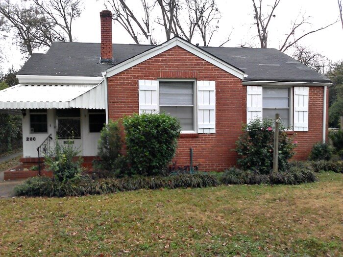 Front of Rich's first rental house - Real Estate Investing While Overseas in Military 