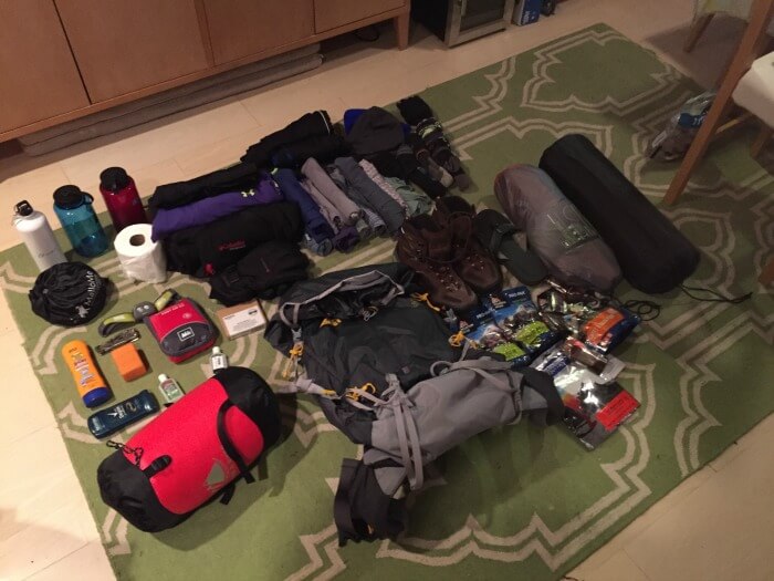 Investing in Expensive Market - Guy on Fire - packing for a week long trip climbing 14ers in Colorado