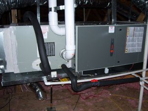 Ultimate Guide to HVAC Systems for Rentals - split unit in attic