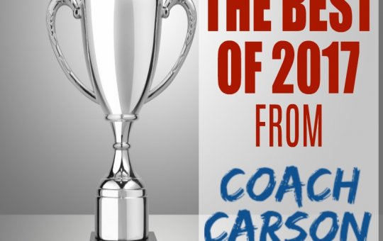 The Best of 2017 From Coach Carson