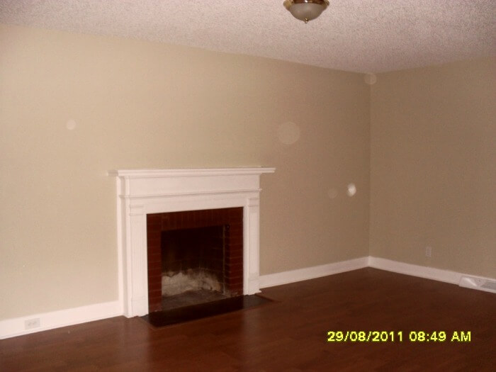 rental house - living room