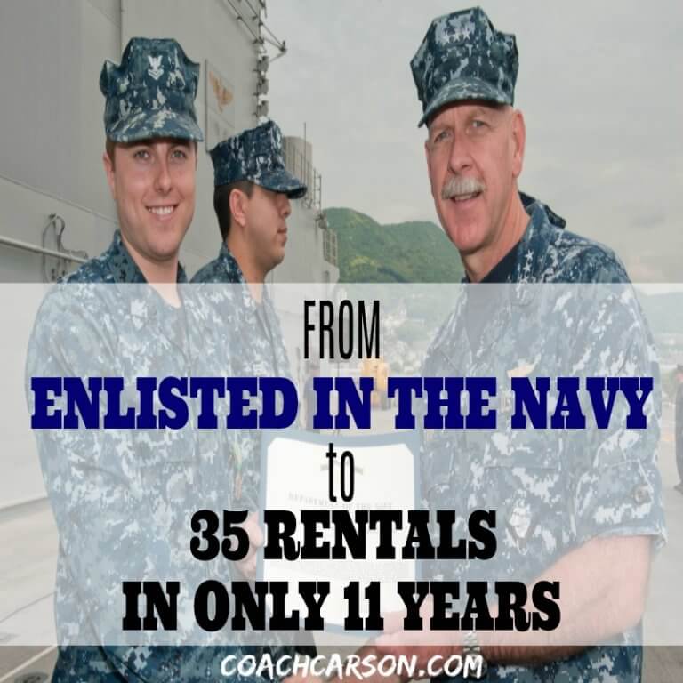 From Enlisted in the Navy to 35 Rentals in Only 11 Years
