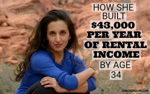 How She Built $43,000 Per Year of Rental Income by Age 34 - Facebook Image