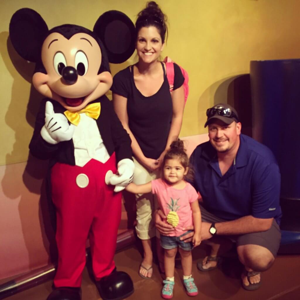Jennifer Beadles with family - Disney - From Bookkeeper to Real Estate Millionaire in 11 Years
