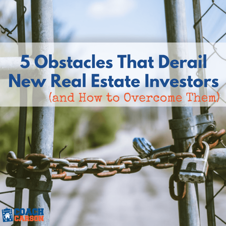 square image - 5 Obstacles That Derail New Real Estate Investors (& How to Overcome Them)