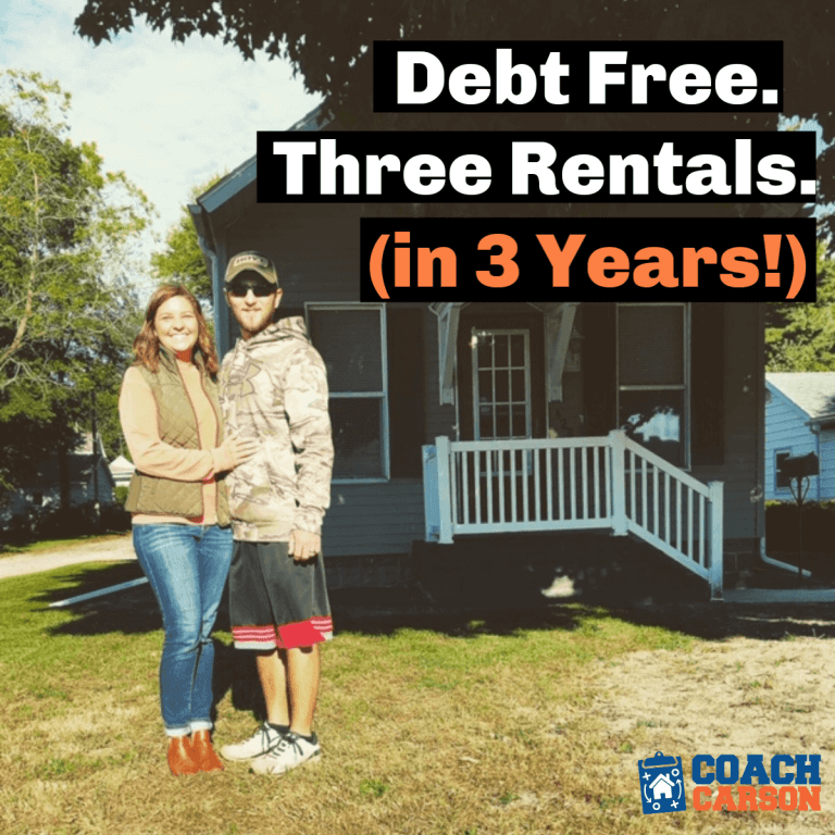 Debt-Free With 3 Rentals (in 3 Years!)