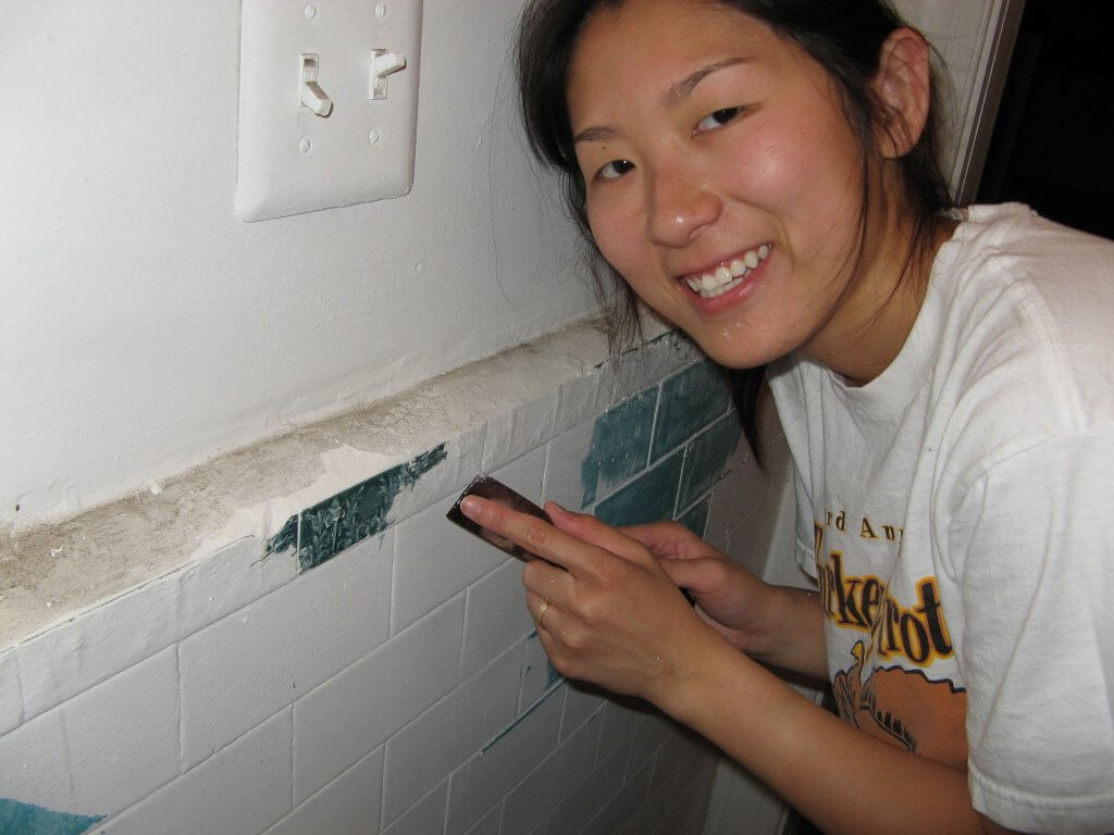 Annie Renovating Wall - From House Hacking to Passive Syndication Investing